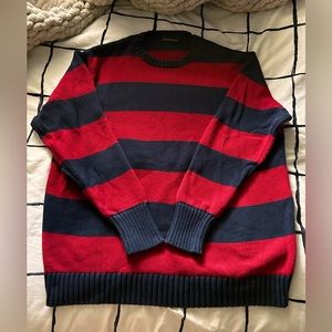 Brandy Melville Brianna Cotton Thick Stripe Sweater